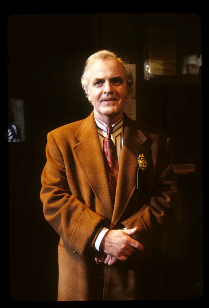 James Handy as Captain Haverill in a scene from NYPD Blue.