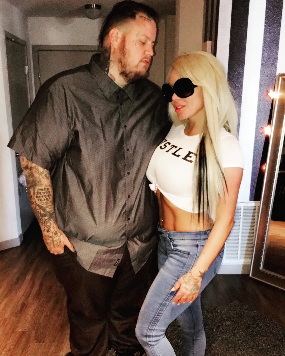Jelly Roll and Bunnie Xo celebrate 10 years together.