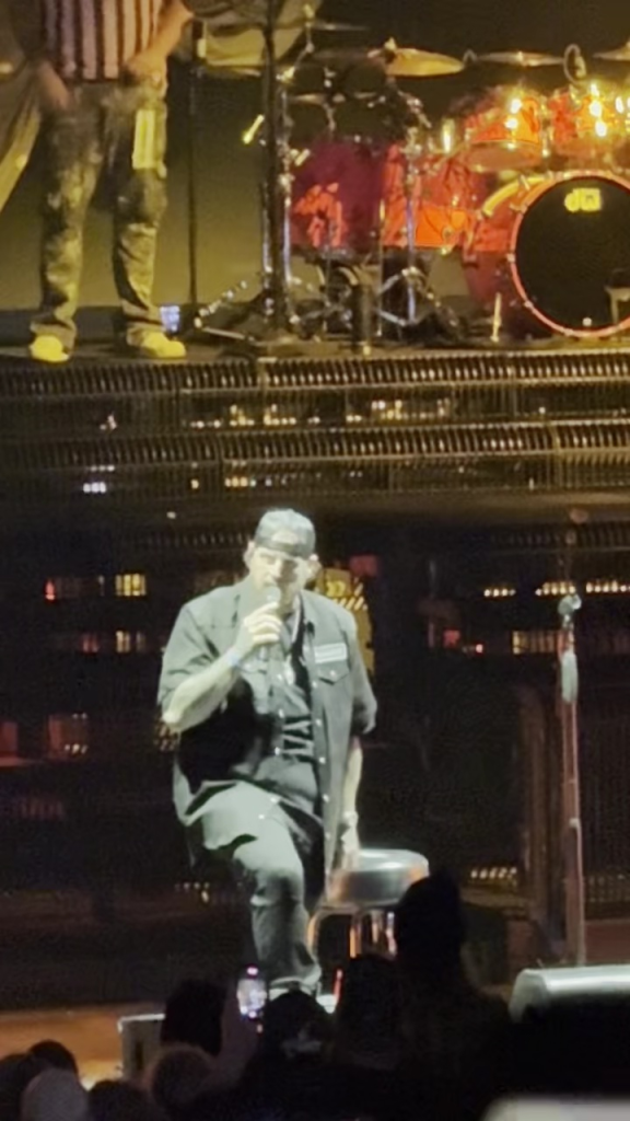 Jelly Roll performing on stage.