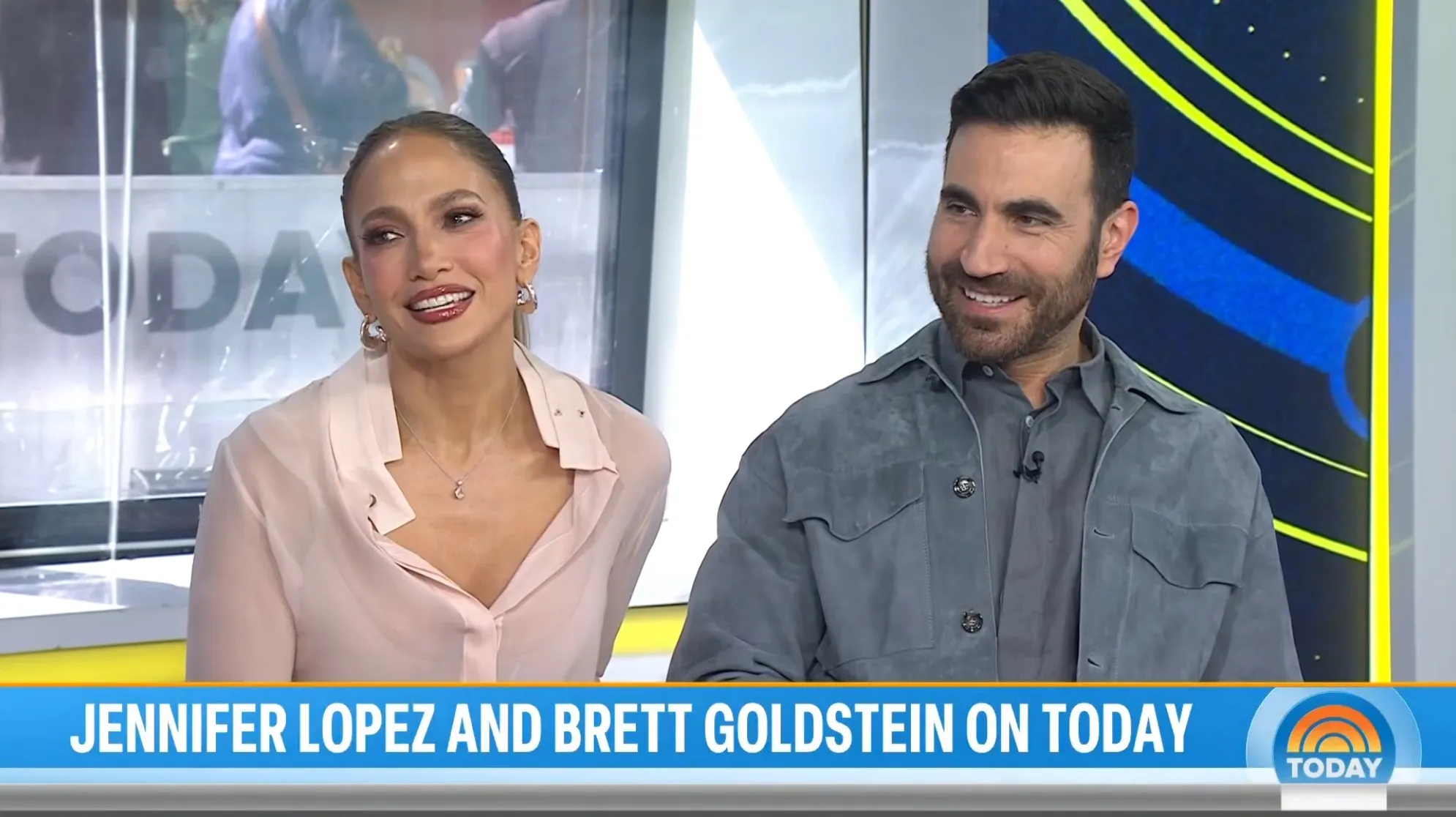 Jennifer Lopez and Brett Goldstein on 
