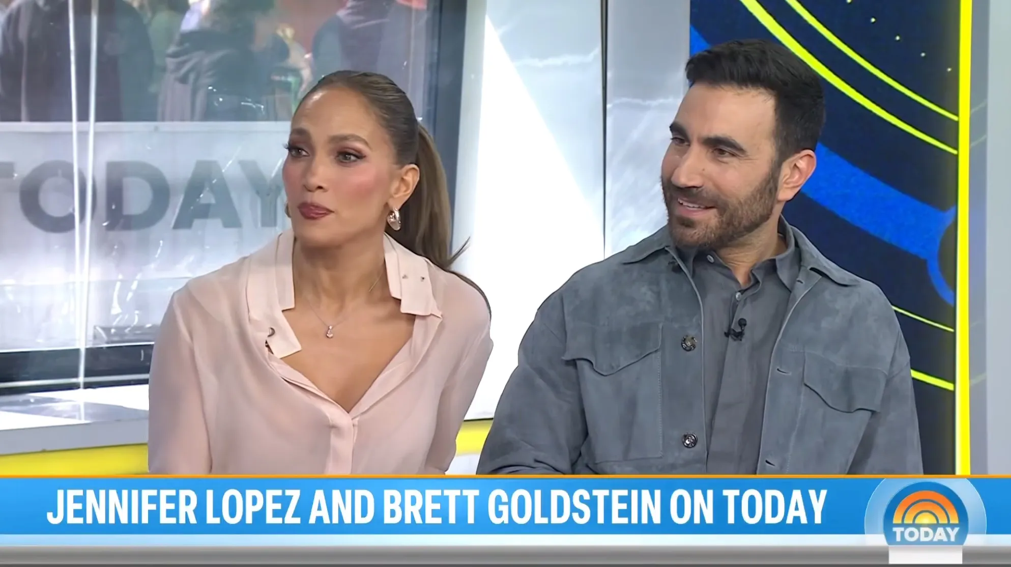 Jennifer Lopez and Brett Goldstein