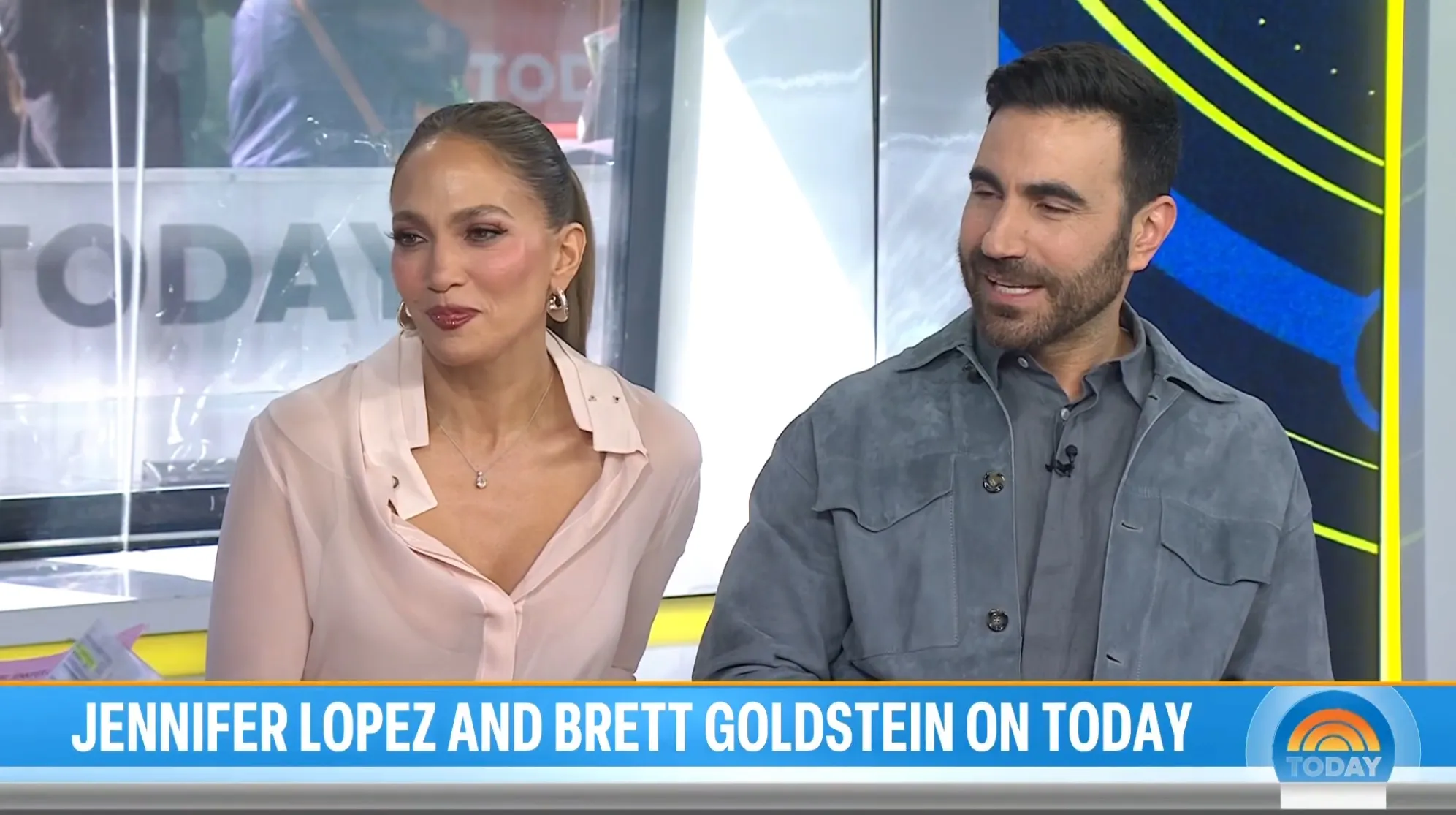 Jennifer Lopez and Brett Goldstein on 