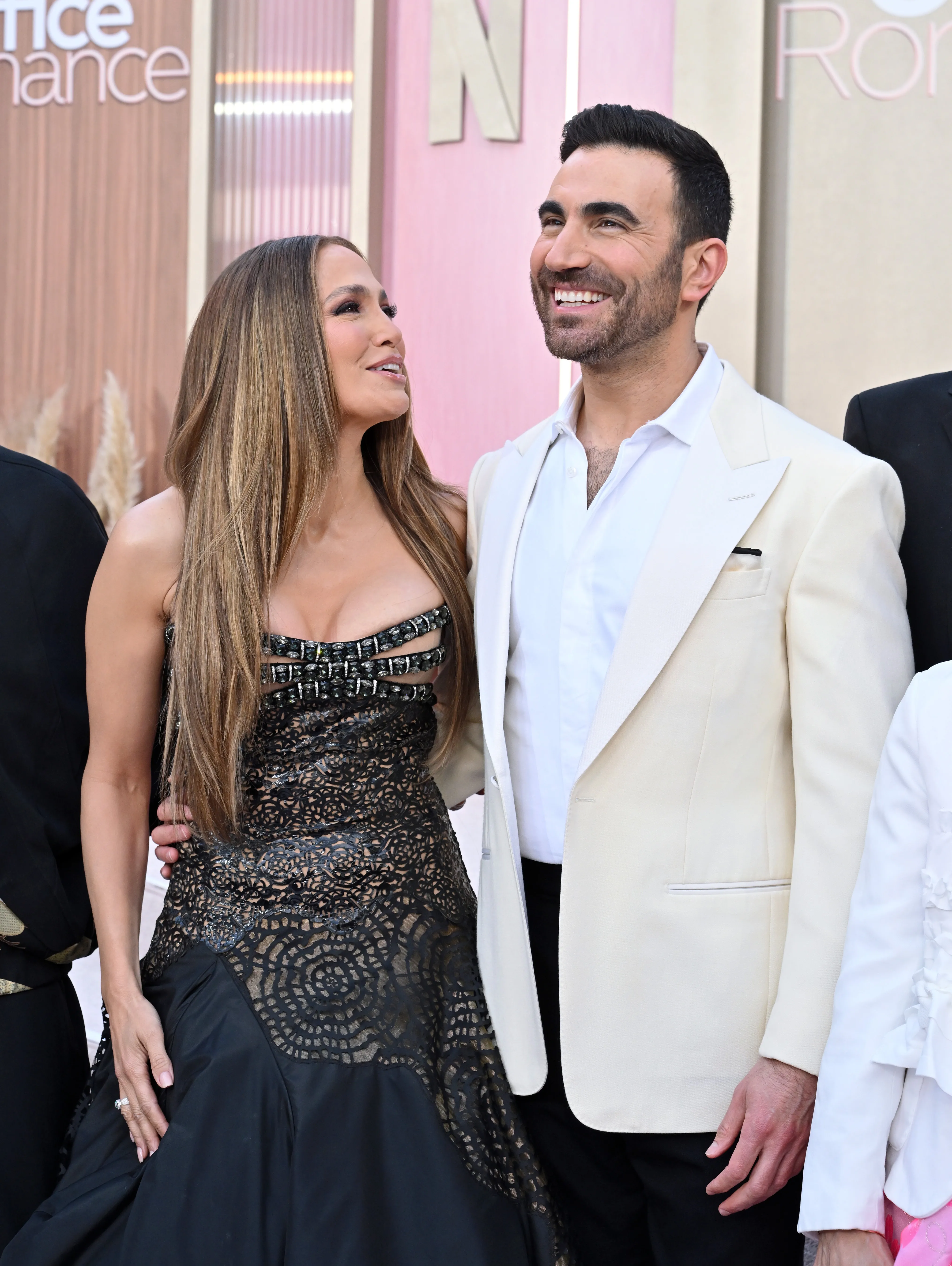 Jennifer Lopez and Brett Goldstein at the 