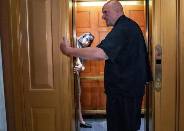 John Fetterman sparks fresh fury as he becomes first Dem to hand Trump court victory