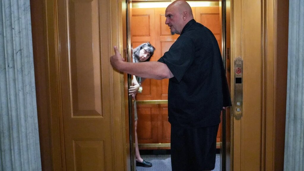 John Fetterman sparks fresh fury as he becomes first Dem to hand Trump court victory