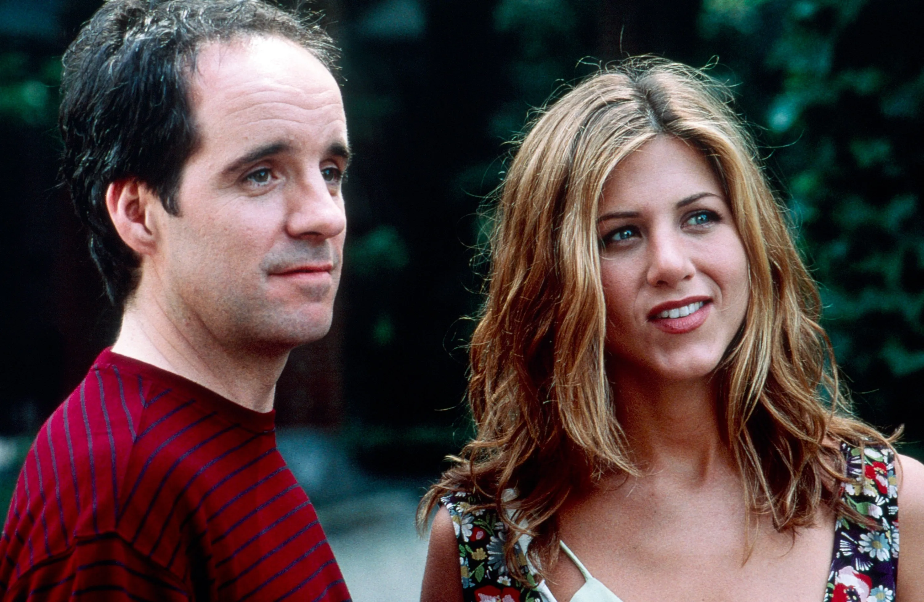 John Pankow, Jennifer Aniston in 