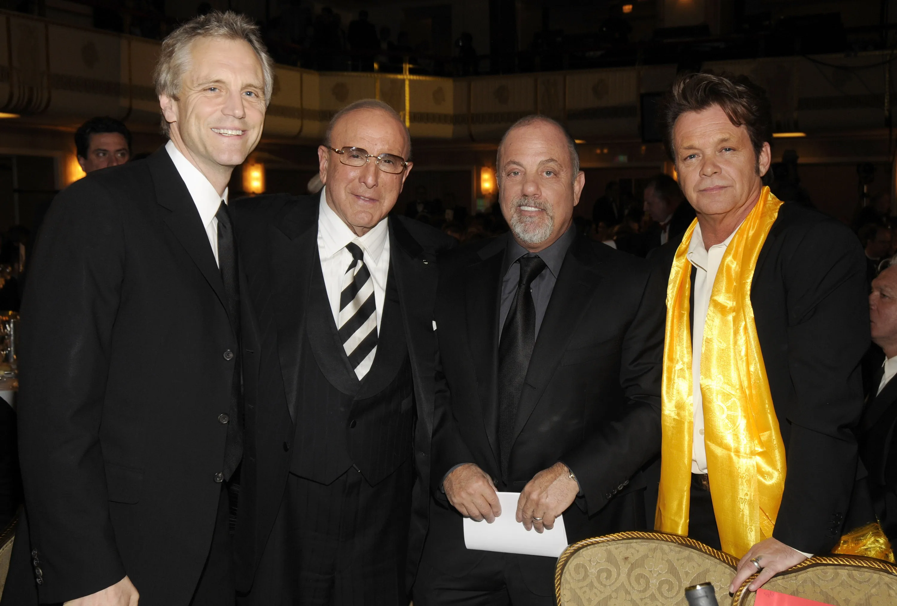 John Sykes, Clive Davis, Billy Joel. Rock & Roll Hall of fame