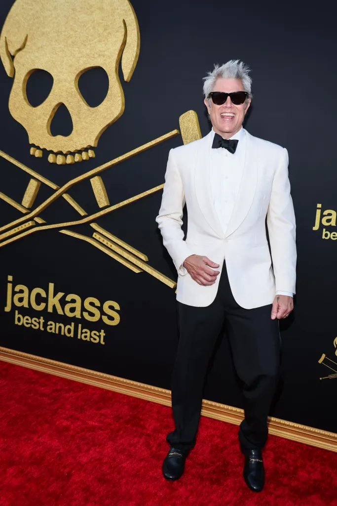 Johnny Knoxville at the 'Jackass Best and Last' Film Premiere in Los Angeles.
