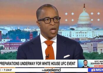 ‘This has never happened’: News host alarmed by ‘highly unusual’ detail of Trump UFC event