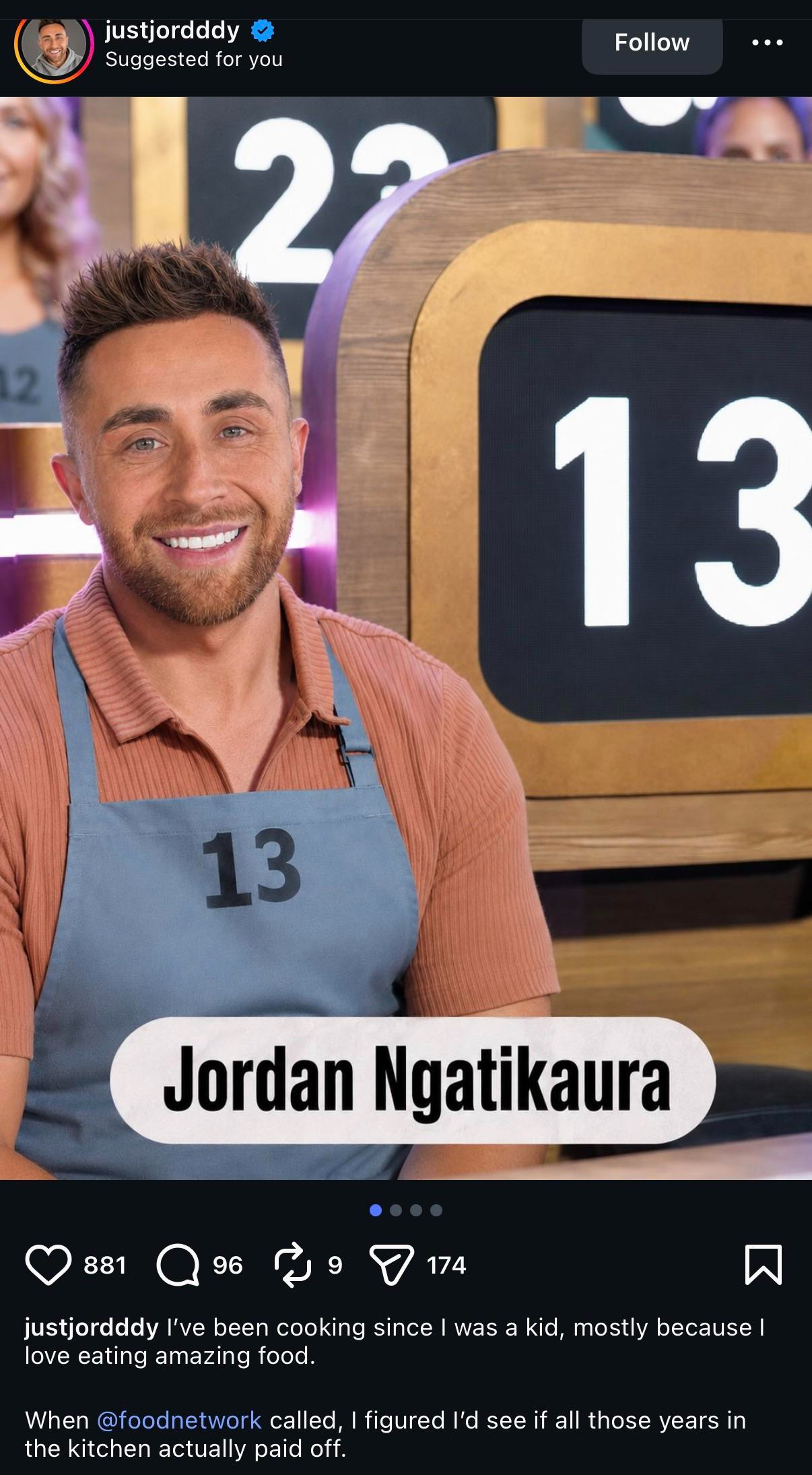 Jordan Ngatikaura's AI-altered press photo for 