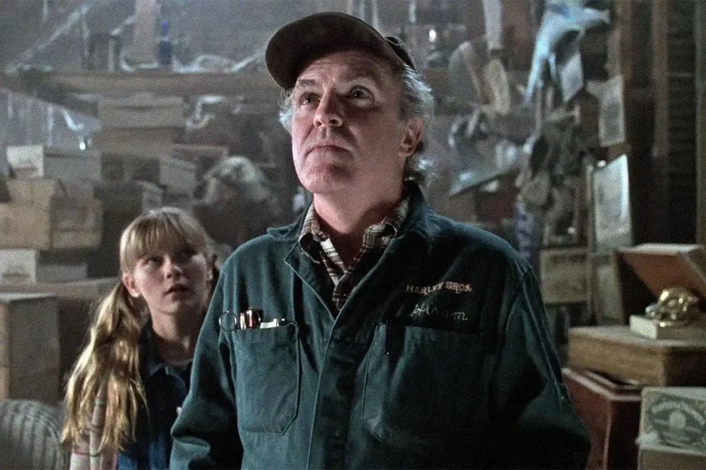 James Handy as the Gun Salesman from Jumanji.