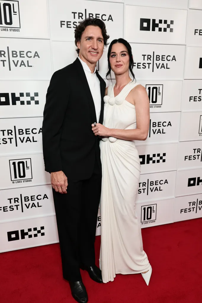 Justin Trudeau and Katy Perry at the