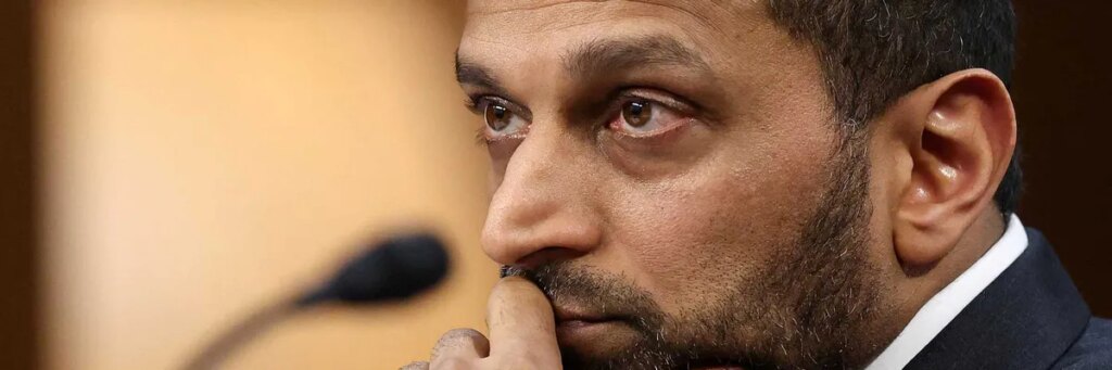 Kash Patel’s girlfriend sues MS NOW over ‘hogwash’ reporting