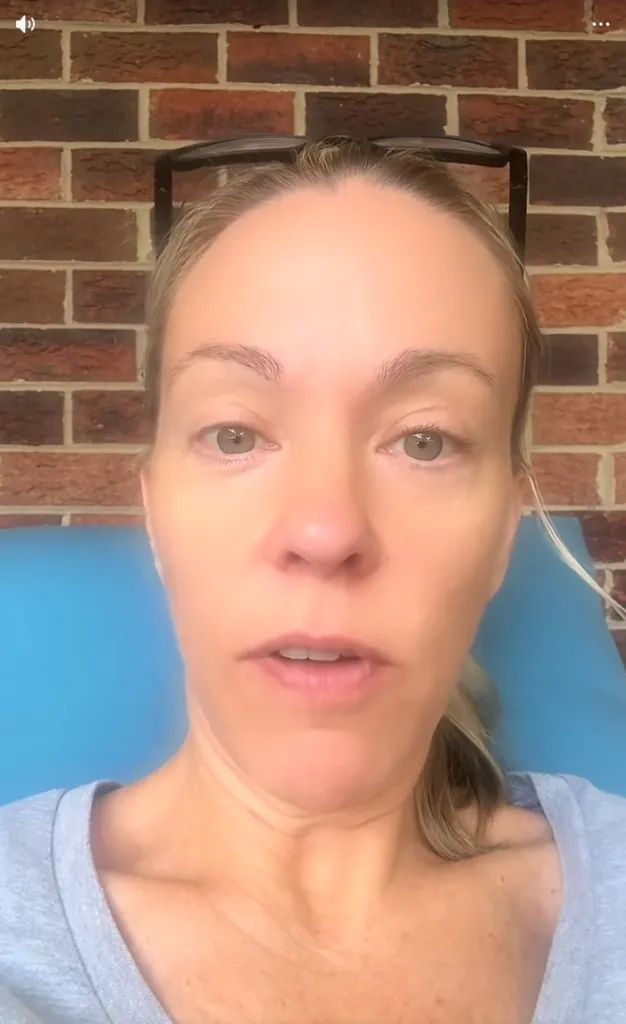 Kate Gosselin talking about her rescue dog.