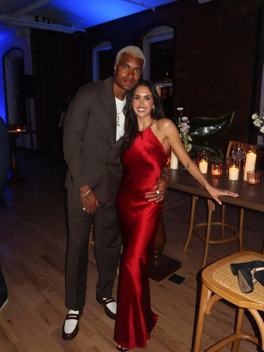 KJ Dillard with his former flame Dara Levitan.