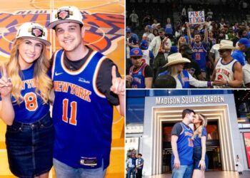 Knicks championship win caps a love story for couple who are bitter rivals in other sports