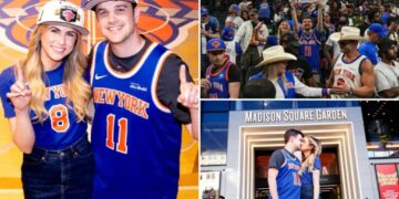 Knicks championship win caps a love story for couple who are bitter rivals in other sports