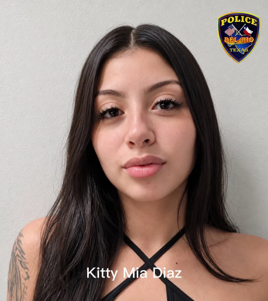 Mugshot of Kitty Mia Diaz.
