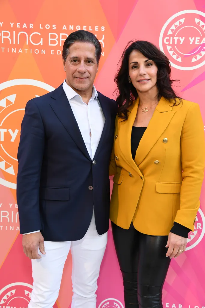 Alberto M. Carvalho and Maria Carvalho standing next to each other at a City Year Los Angeles event.