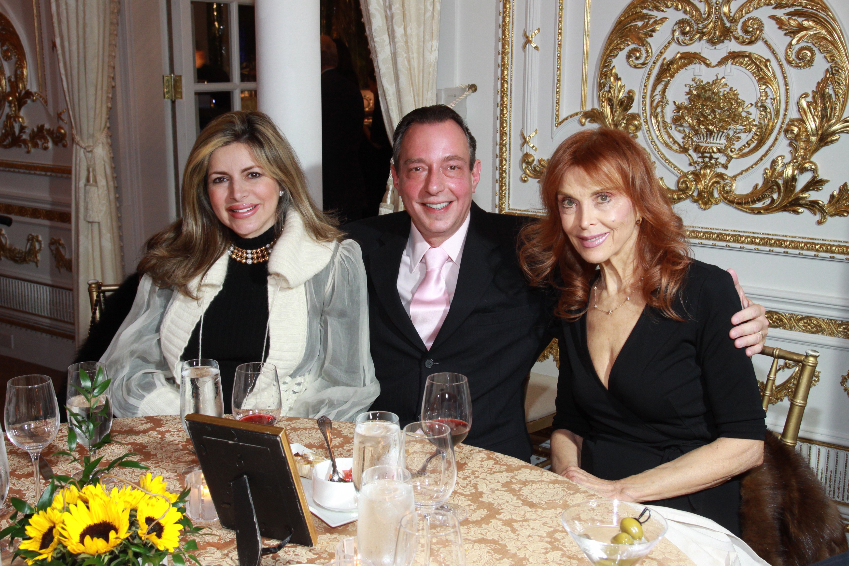 Giovana Stephenson, Abe Haruvi and Tina Louise