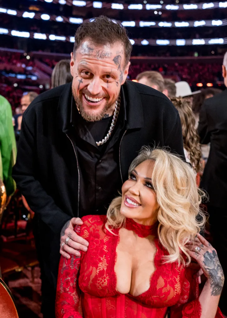 Jelly Roll and Bunnie Xo attend the 68th GRAMMY Awards.