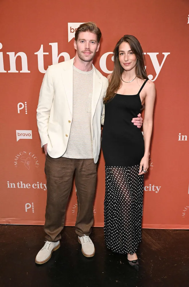 Kyle Cooke and Amanda Batula at the