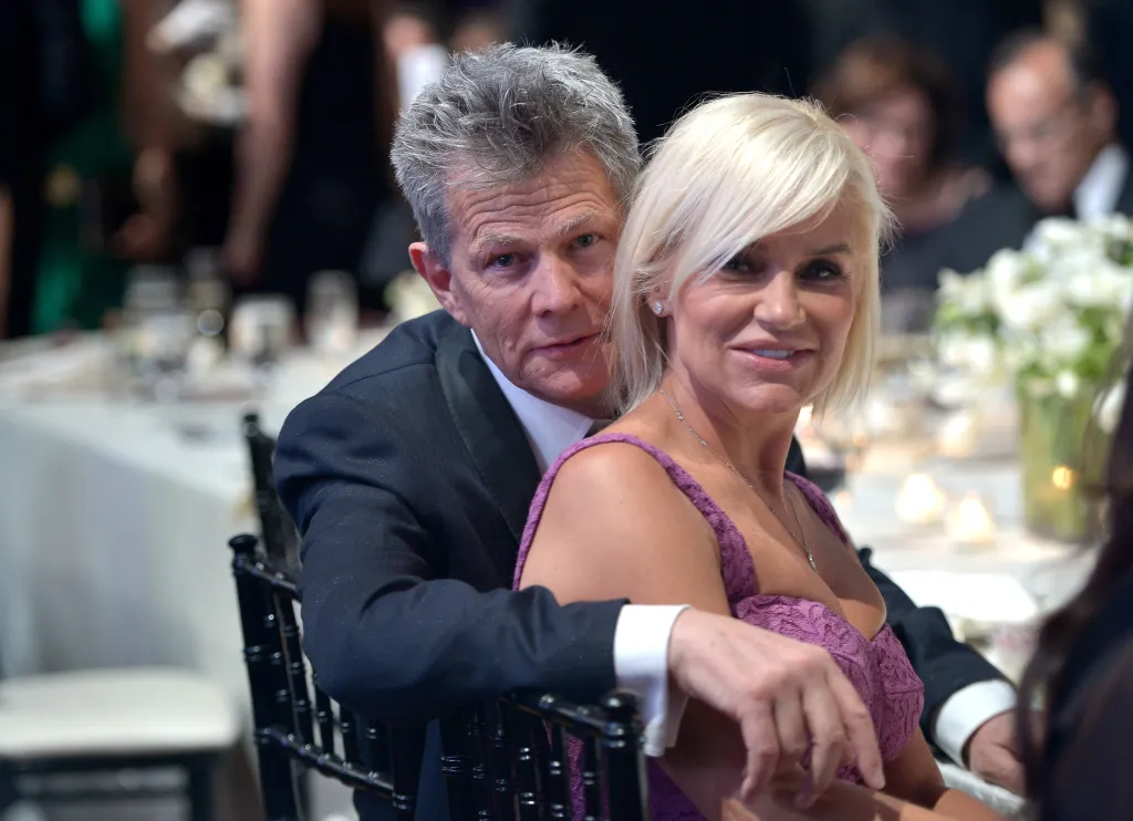 David Foster and Yolanda Foster attending Muhammad Ali's Celebrity Fight Night XX.