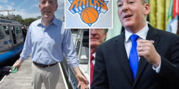 Lee Zeldin dishes about he and Trump’s ‘die hard’ love of  the Knicks: ‘We’ll be watching every minute’ of NBA finals