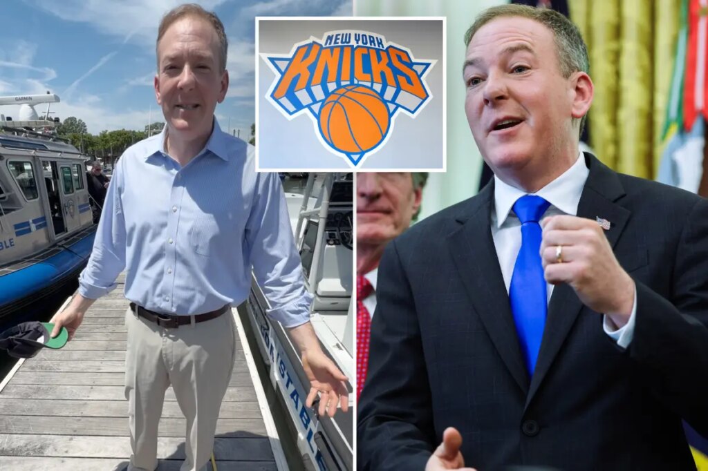 Lee Zeldin dishes about he and Trump’s ‘die hard’ love of  the Knicks: ‘We’ll be watching every minute’ of NBA finals
