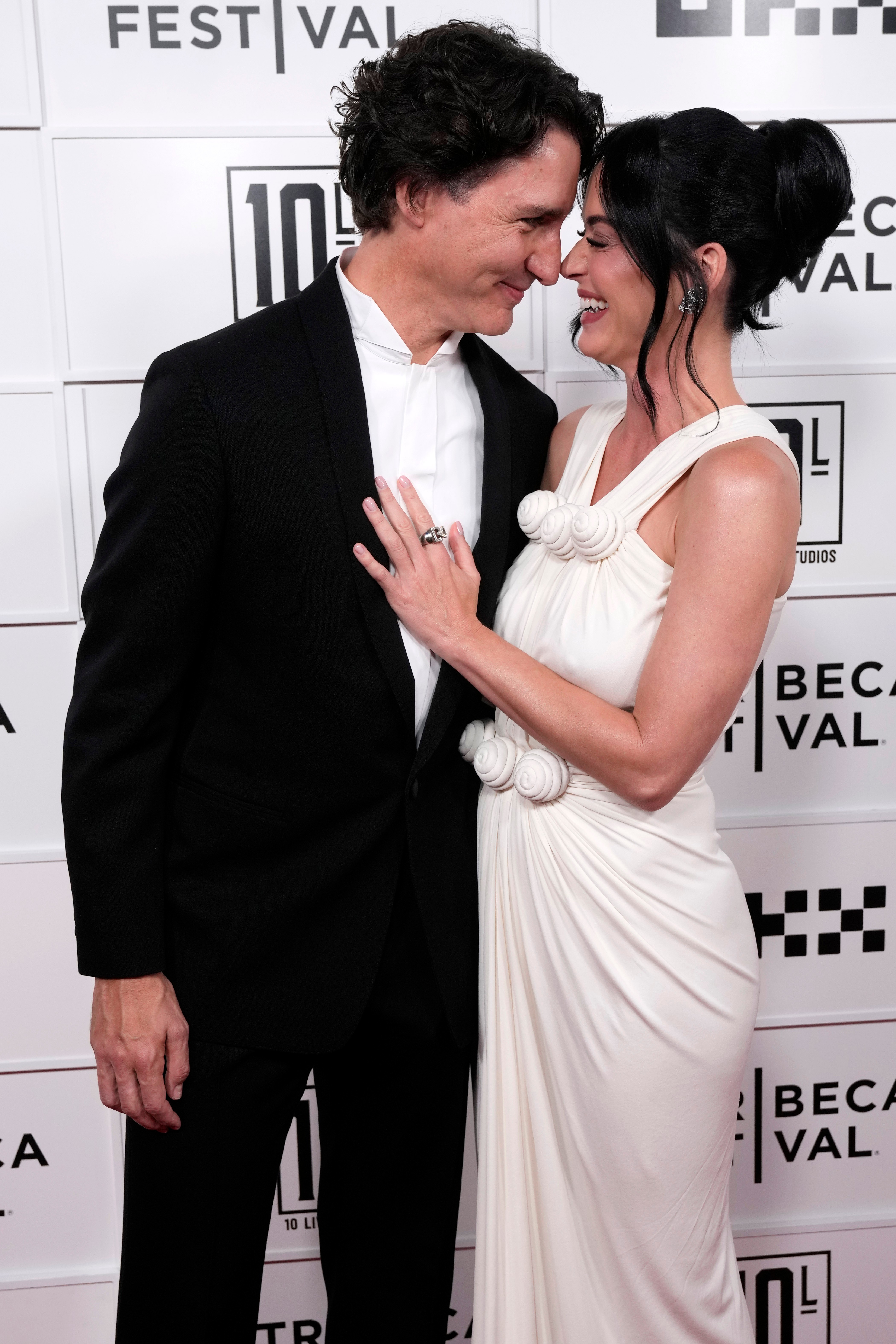 Justin Trudeau and Katy Perry
