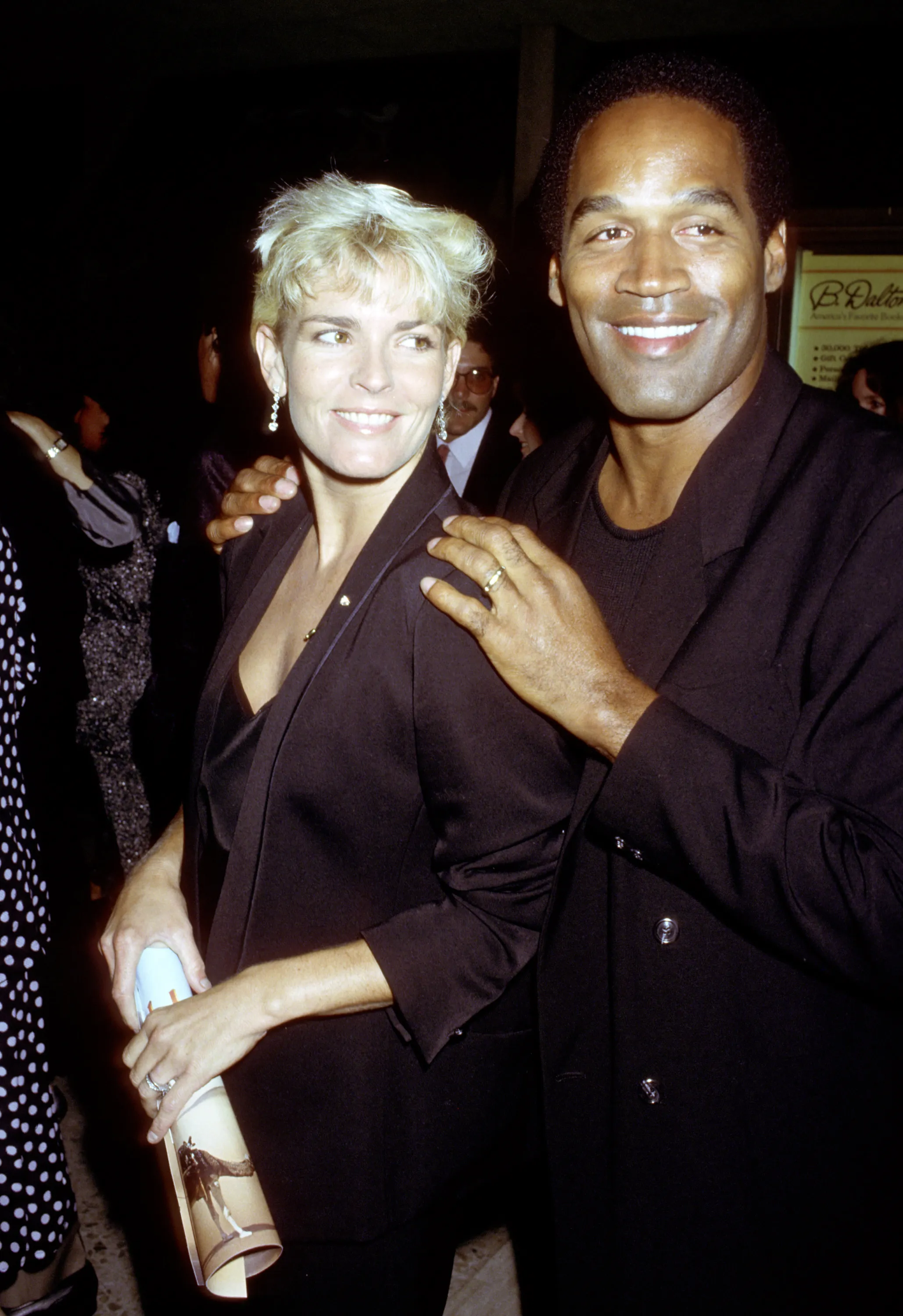 Nicole Brown Simpson and O.J. Simpson.