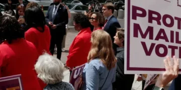 Trump under fire in court as judge strips down his order to restrict mail voting