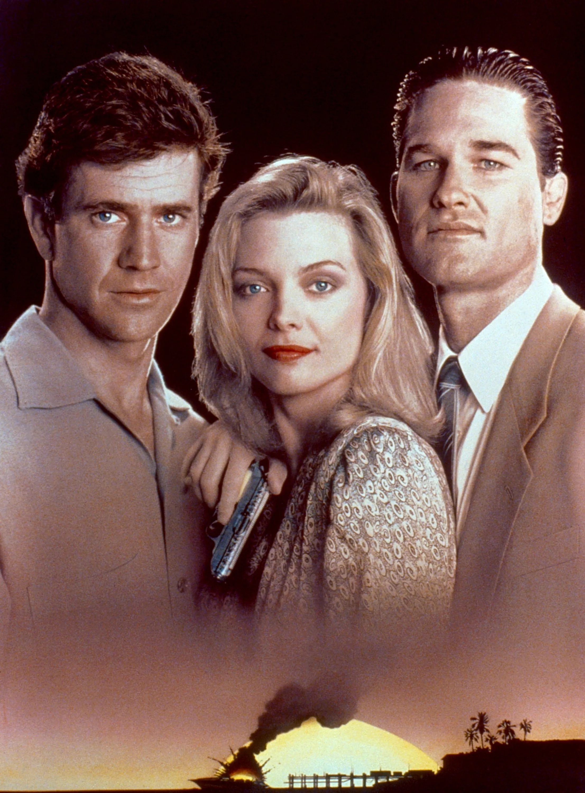 Mel Gibson, Michelle Pfeiffer, Kurt Russell in 