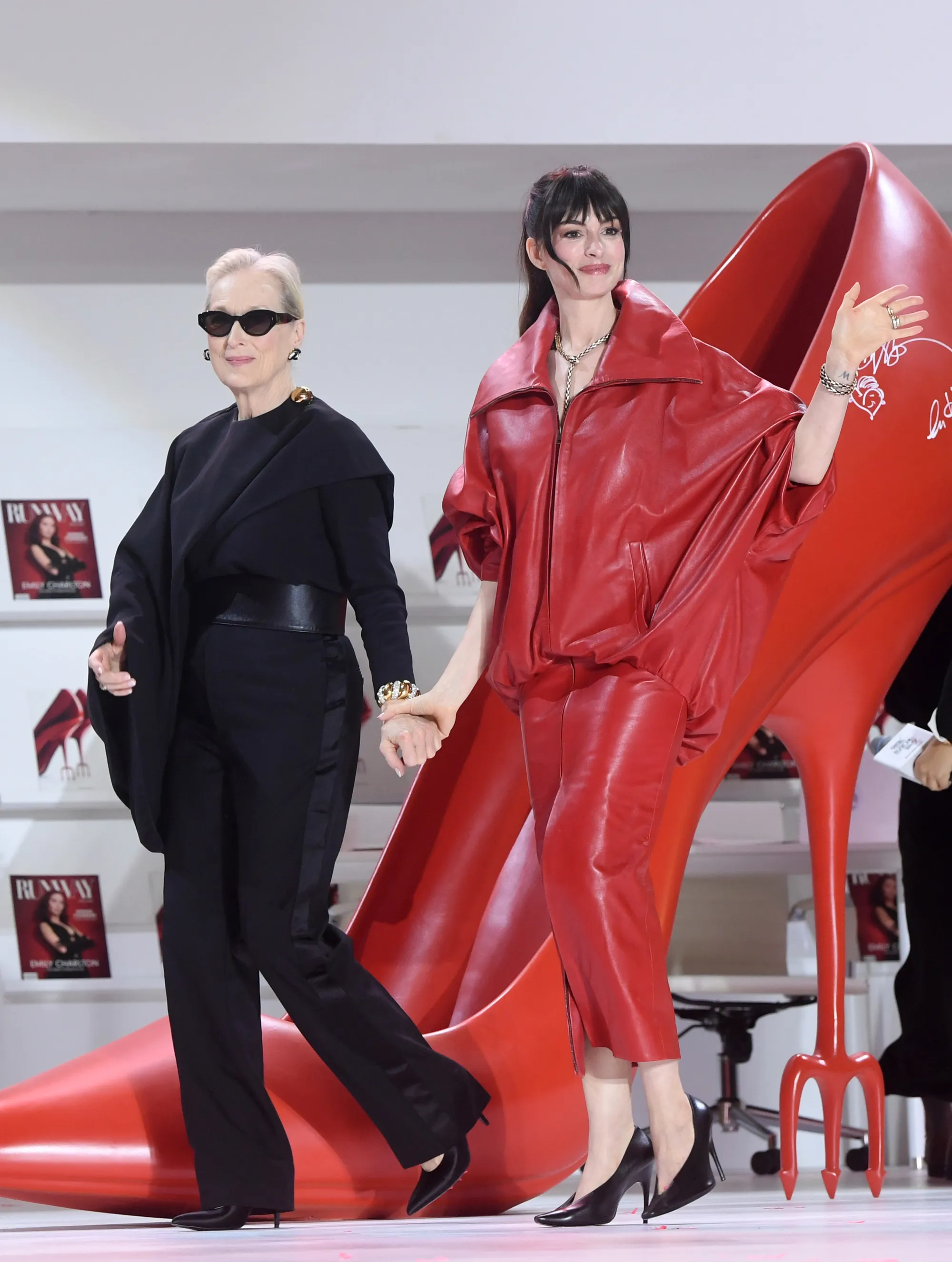 Meryl Streep and Anne Hathaway at 