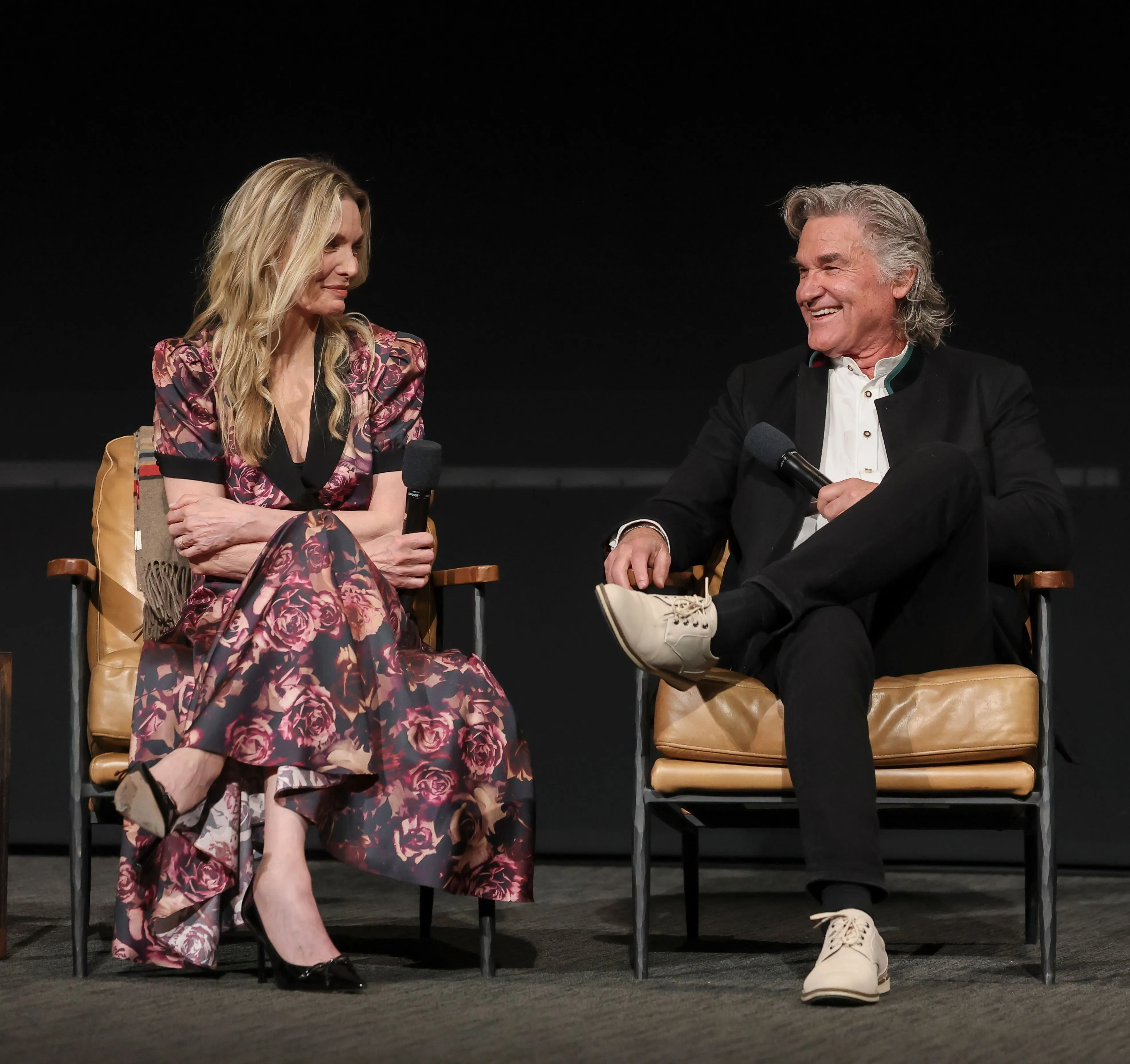Michelle Pfeiffer, Kurt Russell at 