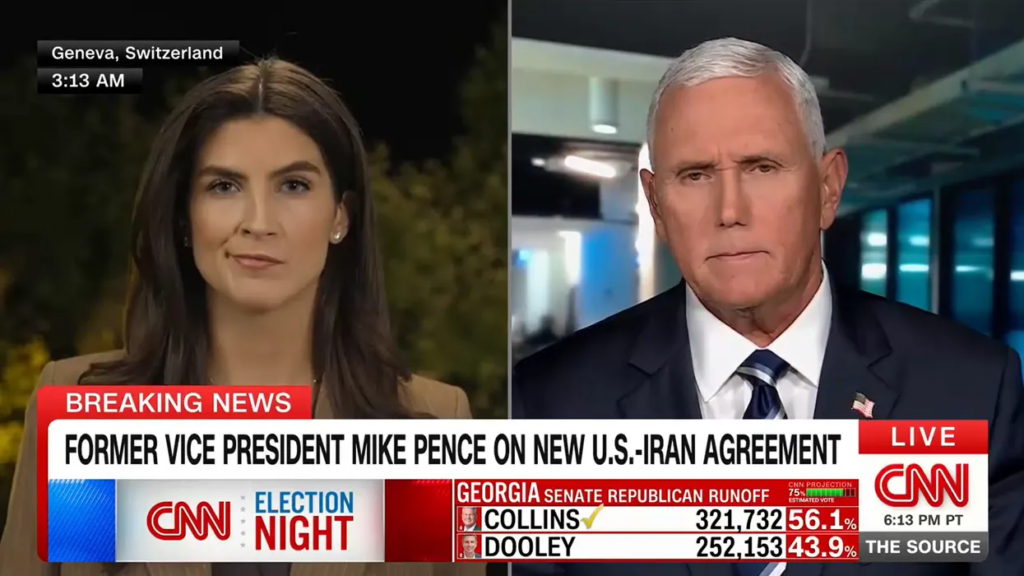 Mike Pence scorches Trump’s embattled Iran deal on CNN: ‘Much bigger than a mistake’
