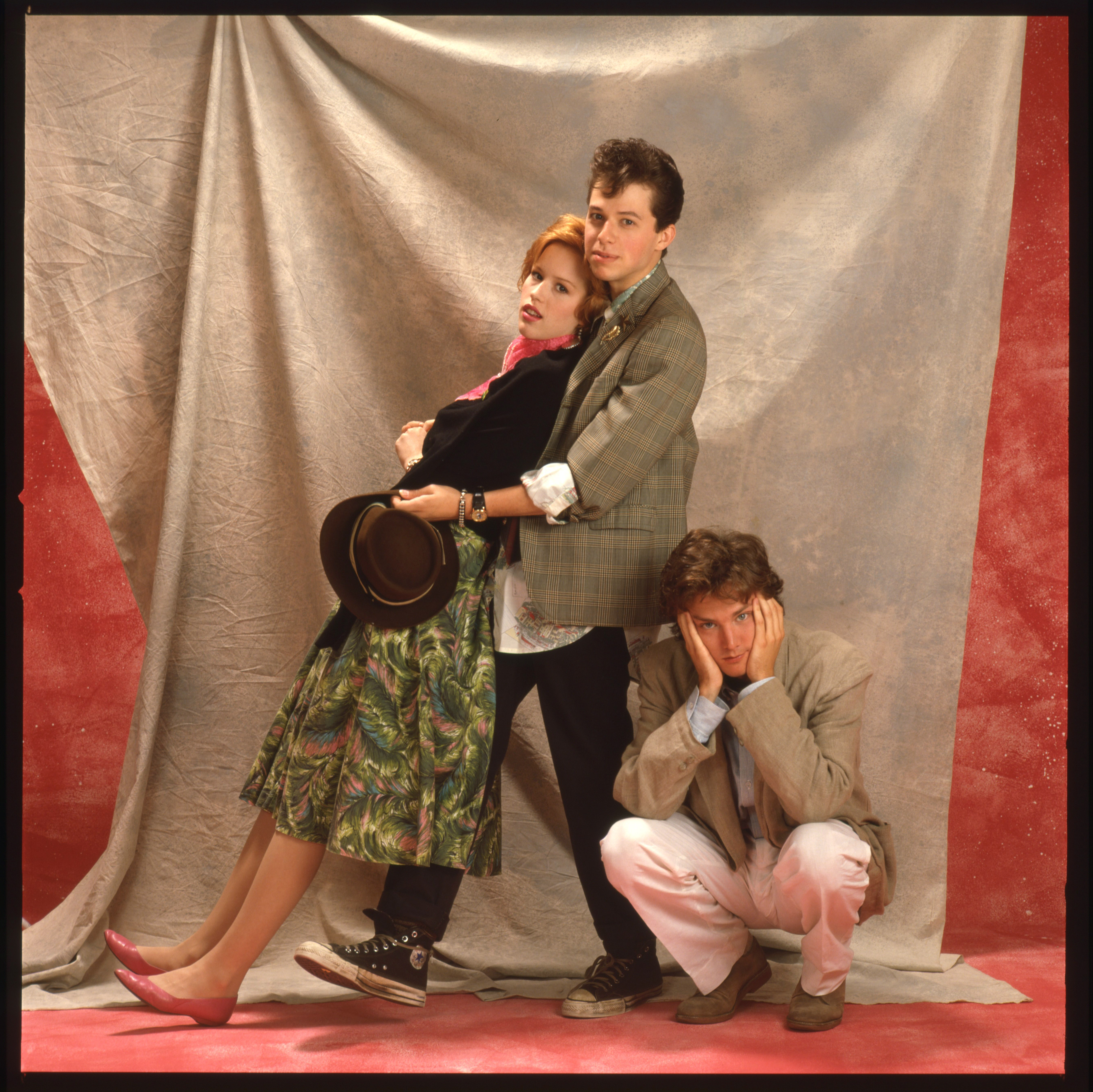 Molly Ringwald, Jon Cryer and Andrew McCarthy.