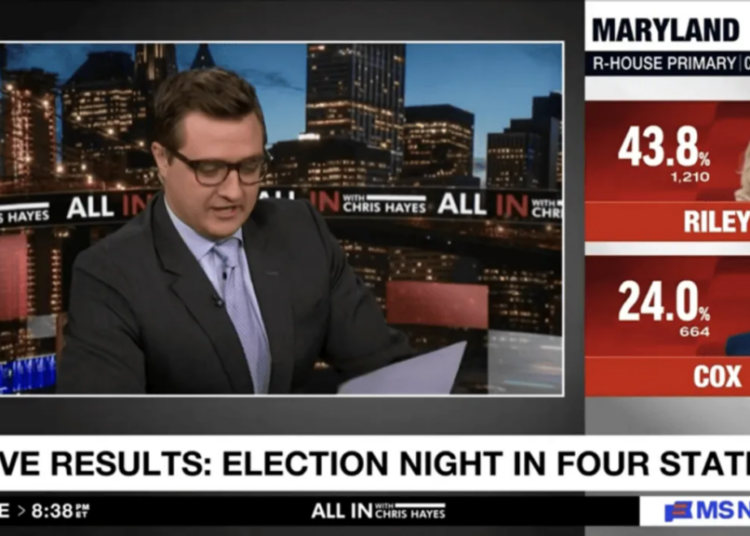 Chris Hayes cracks up as Trump celebrates ‘double endorsement’ primary win