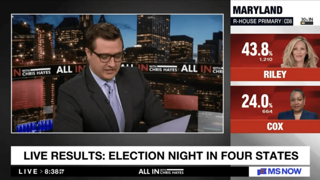 Chris Hayes cracks up as Trump celebrates ‘double endorsement’ primary win