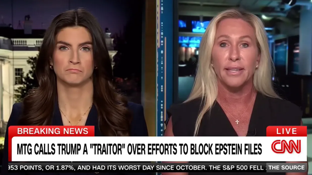 Marjorie Taylor Greene stuns Kaitlin Collins with staggering claim about Trump