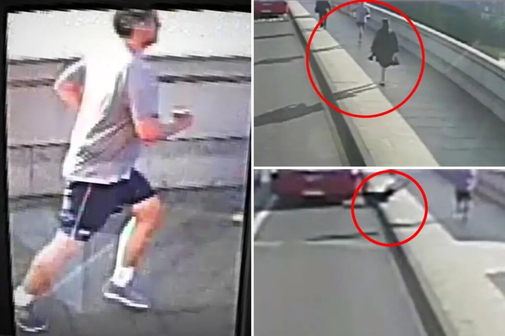 Millionaire with ties to UK royal family accused of being notorious jogger seen pushing woman in front of bus