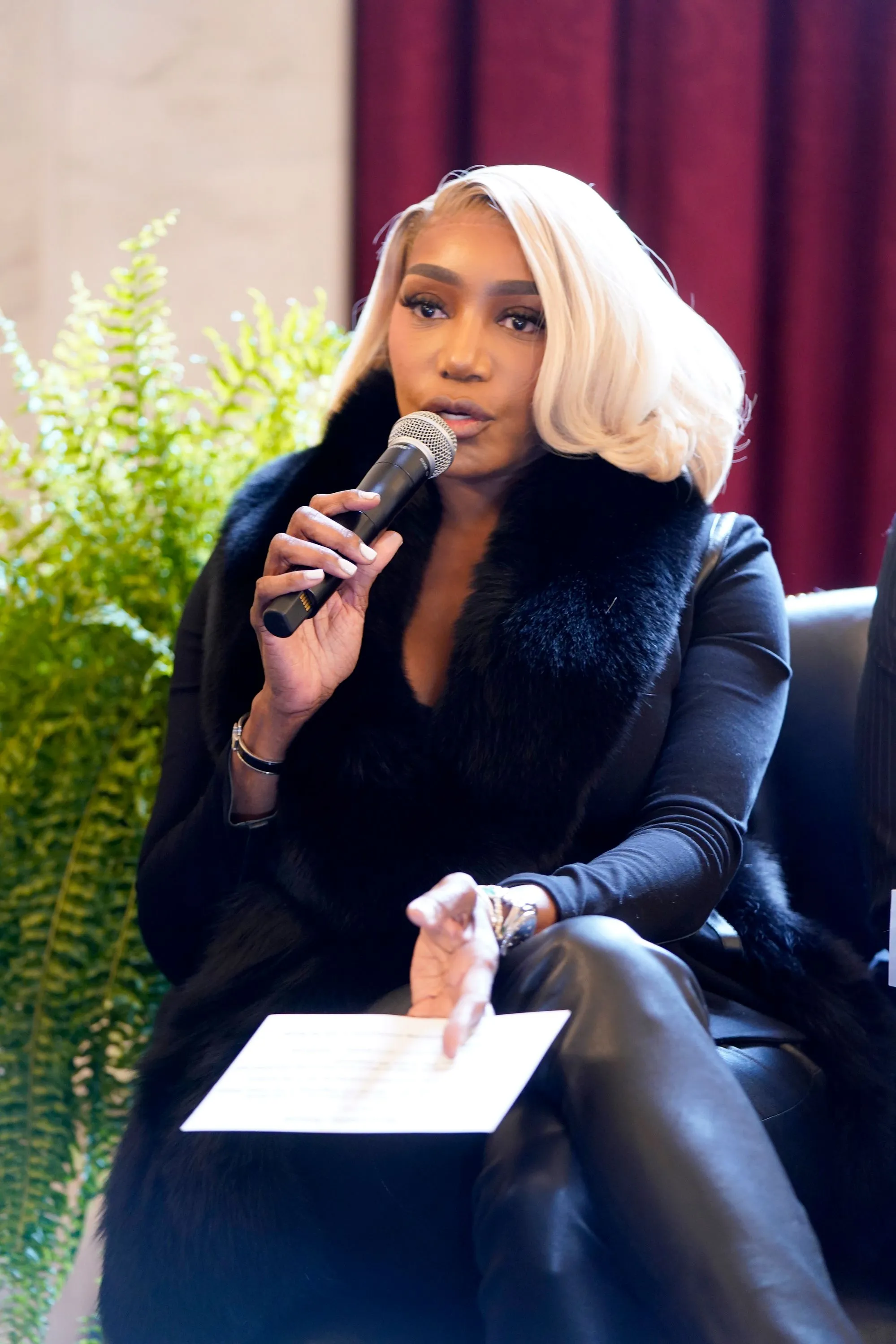 NeNe Leakes speaking at