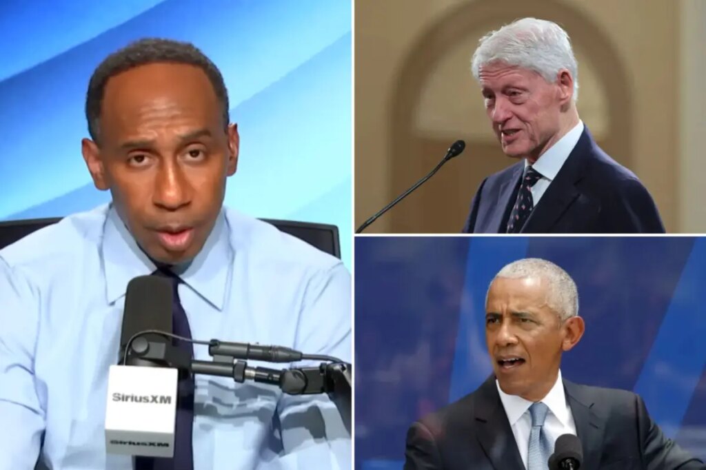 Stephen A. Smith questions wealth of Bill Clinton and Barack Obama, says Americans should prosper first