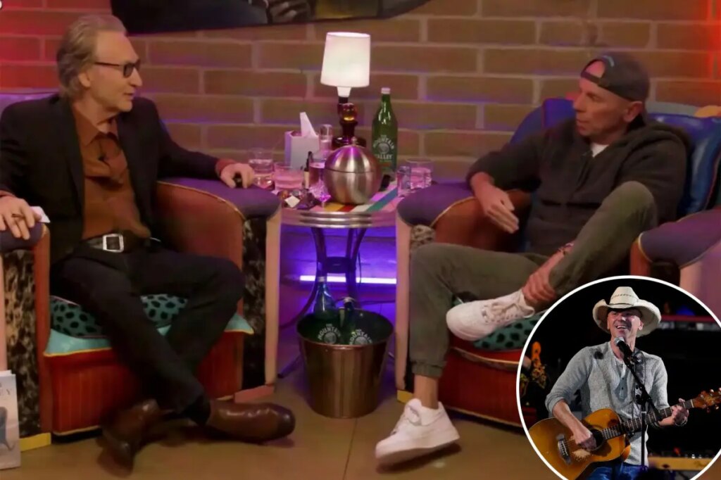 Kenny Chesney tells Bill Maher the key reason he refuses to tell his listeners how to vote