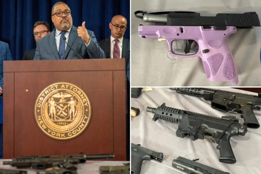 Father-son duo peddled ghost guns — including lilac revolver and Uzi — in illicit ‘Iron Pipeline’: NYC cops
