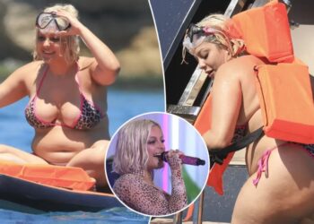 Bikini-clad Bebe Rexha enjoys fun-filled yacht day in Ibiza after ‘Love Island’ performance