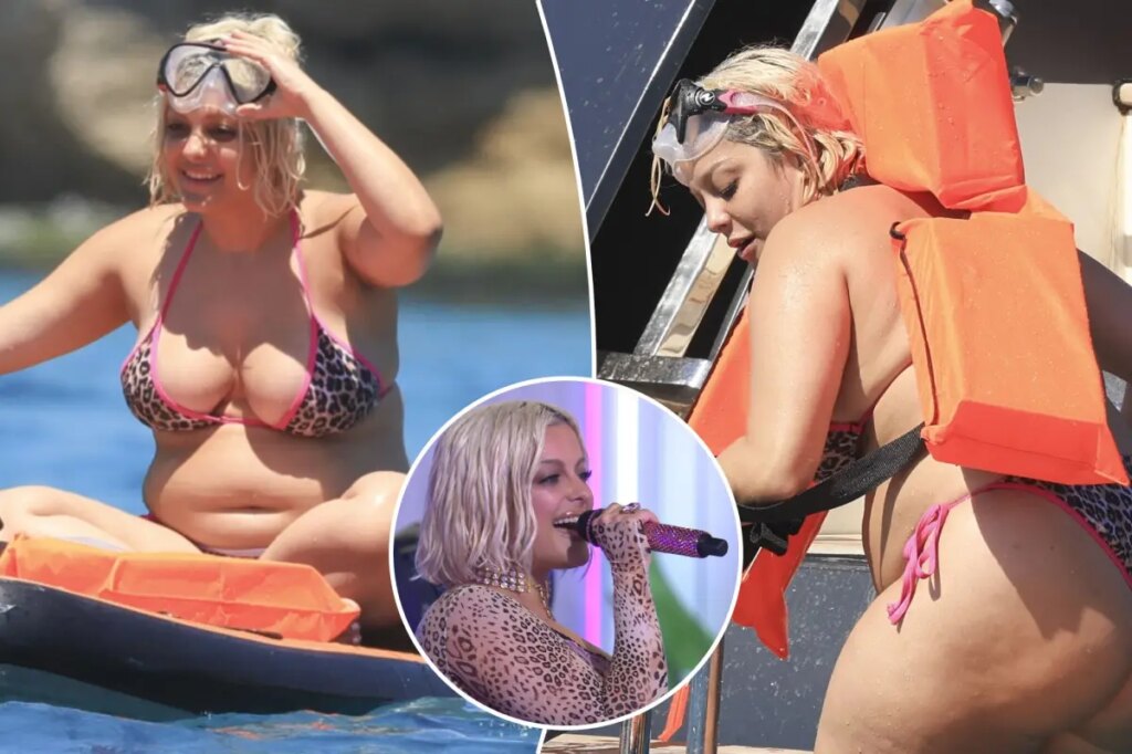 Bikini-clad Bebe Rexha enjoys fun-filled yacht day in Ibiza after ‘Love Island’ performance