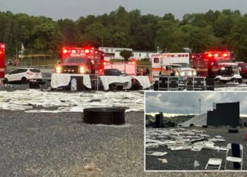 At least 1 dead, several injured in tent collapse during Virginia church service