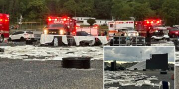 At least 1 dead, several injured in tent collapse during Virginia church service