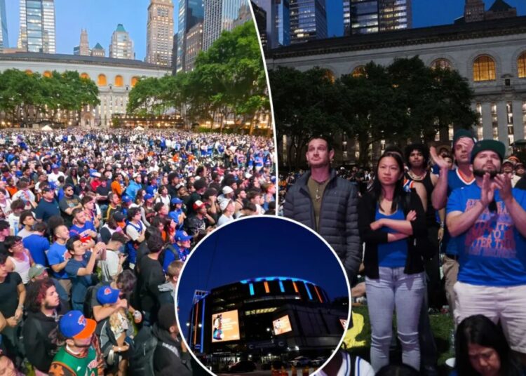 Diehard Knicks fans unfazed by Game 3 loss, remain confident team will win NBA Finals: ‘Knicks in six’